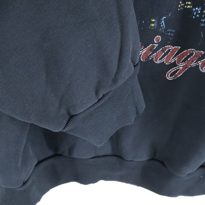 BALENCIAGA Ginza Series Hoodie Ginza Limited Pullover Sweat Parka Hoodie Black