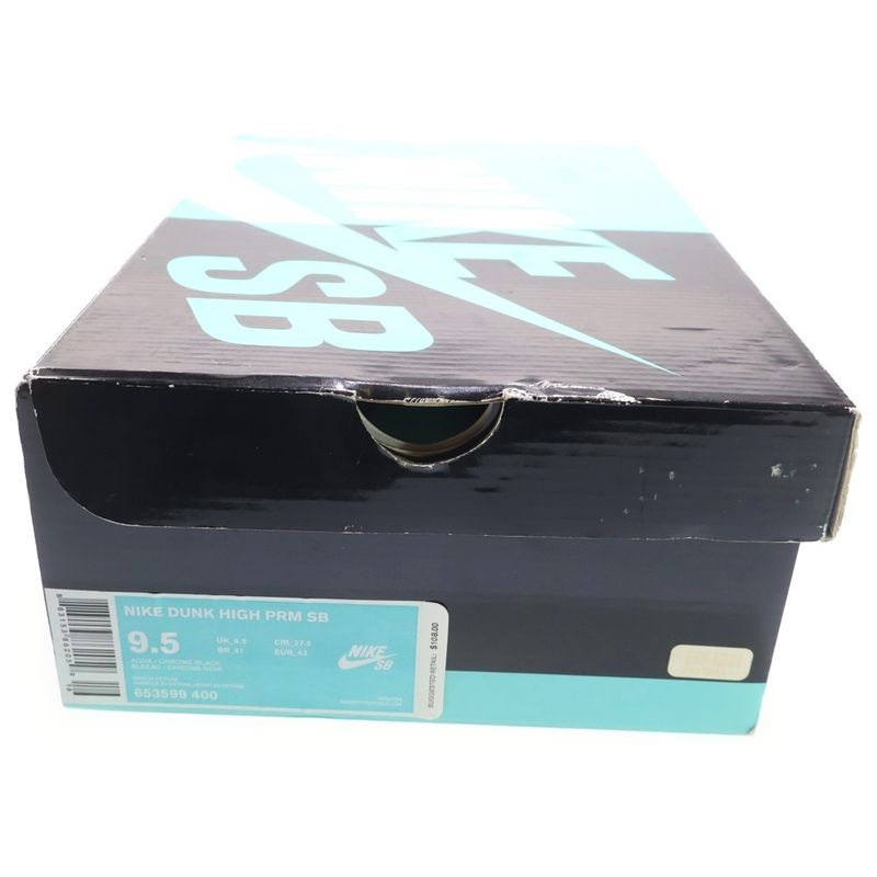 NIKE SB × Diamond Supply DUNK HIGH Tiffany Diamond Supply Dunk