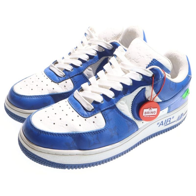 Louis Vuitton ×nike AIR Force 1 LOW 1a9vao Nike Monogram Leather Low Cut