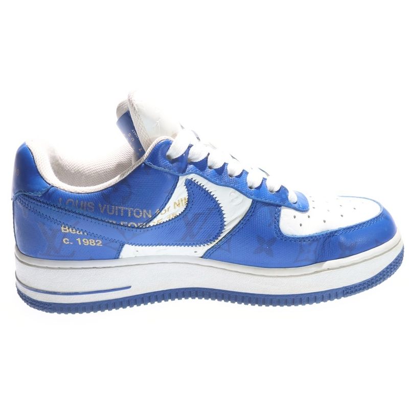 Louis Vuitton ×nike AIR Force 1 LOW 1a9vao Nike Monogram Leather Low Cut