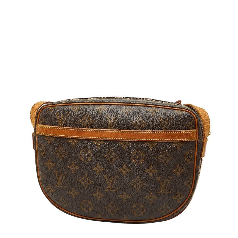 Louis Vuitton Monogram Genefille PM Crossbody Shoulder Bag M51227 Brown PVC