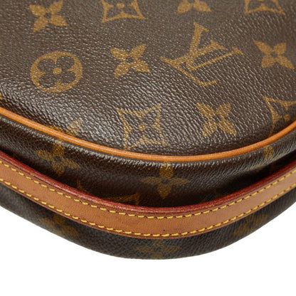 Louis Vuitton Monogram Genefille PM Crossbody Shoulder Bag M51227 Brown PVC
