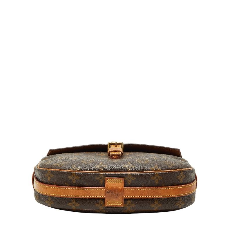 Louis Vuitton Monogram Genefille PM Crossbody Shoulder Bag M51227 Brown PVC