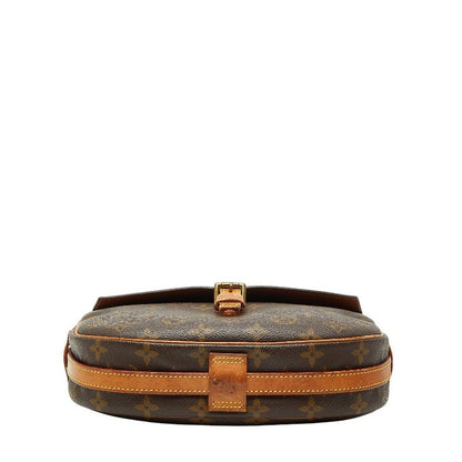 Louis Vuitton Monogram Genefille PM Crossbody Shoulder Bag M51227 Brown PVC