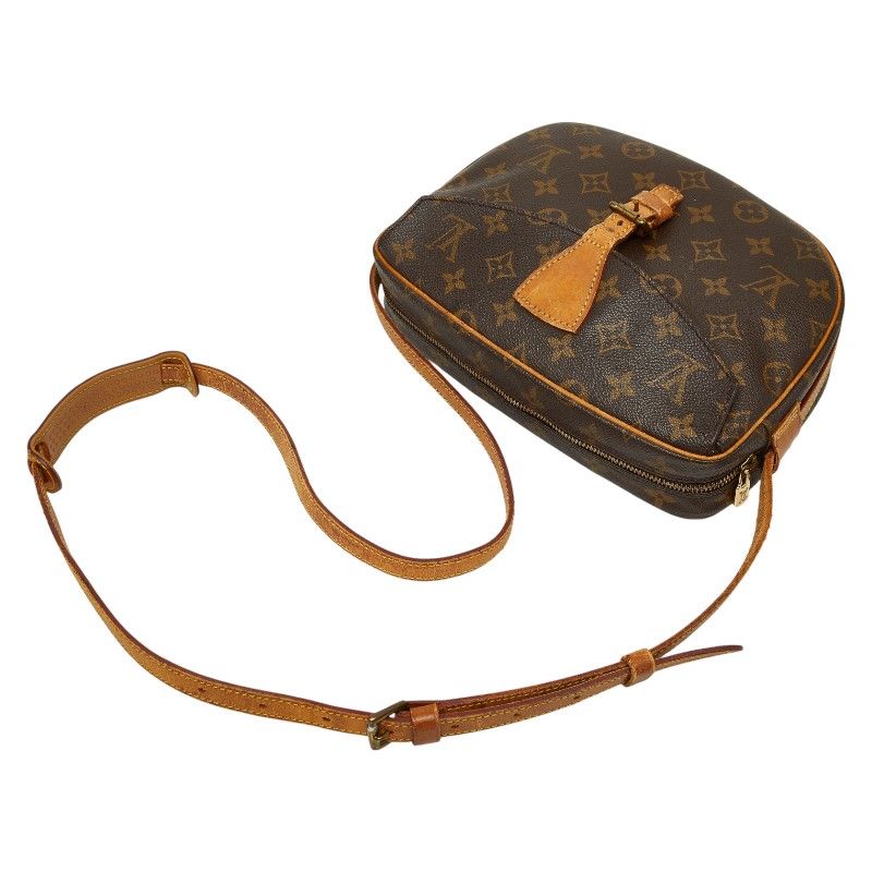 Louis Vuitton Monogram Genefille PM Crossbody Shoulder Bag M51227 Brown PVC