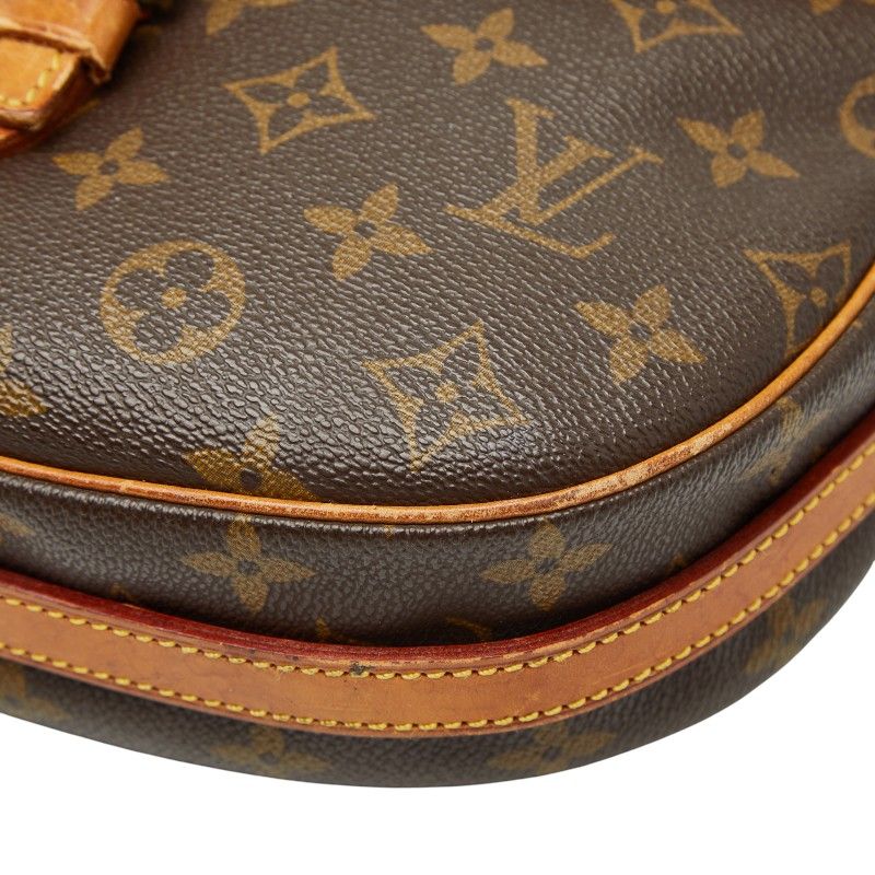 Louis Vuitton Monogram Genefille PM Crossbody Shoulder Bag M51227 Brown PVC