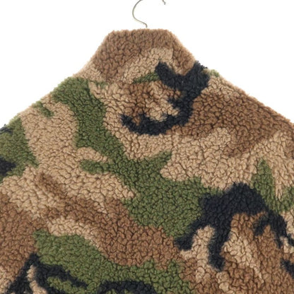 CELINE CAMO Fleece VEST Camo Fleece Vest Brown Green 2y306893l