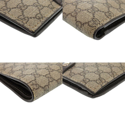 GUCCI 231951 GG Supreme Brown Bifold Wallet 0260 GUCCI