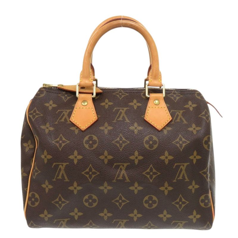 Louis Vuitton Speedy 25 Monogram M41528 Handbag LV 0308 Louis Vuitton