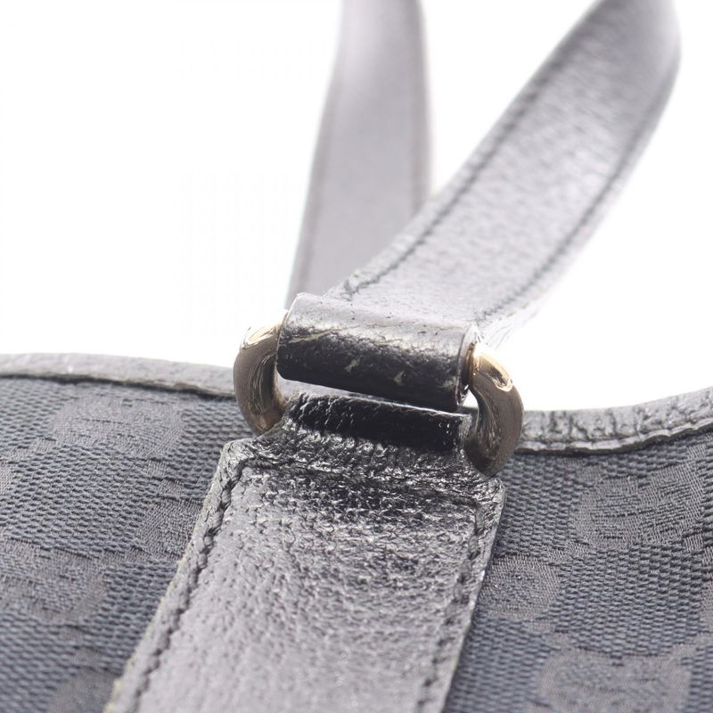 GUCCI Tote Bag GG Canvas 153361 Canvas Leather Tote Bag Women's Used B
