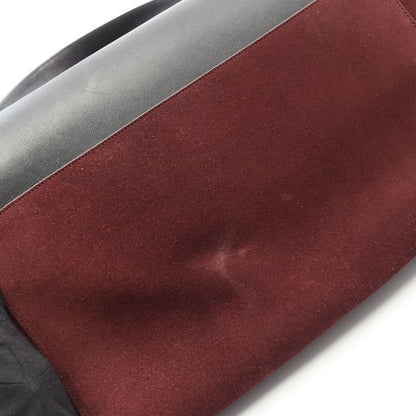 Saint Laurent Paris Handbag Sac Music 355156 Red Suede Leather Sac Music 2way