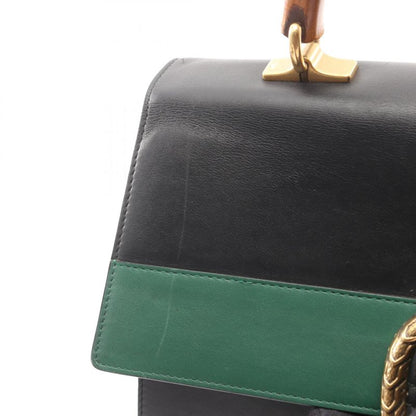 GUCCI Handbag Bamboo Dionysus 421999 Black Leather Bamboo Dionysus Handbag