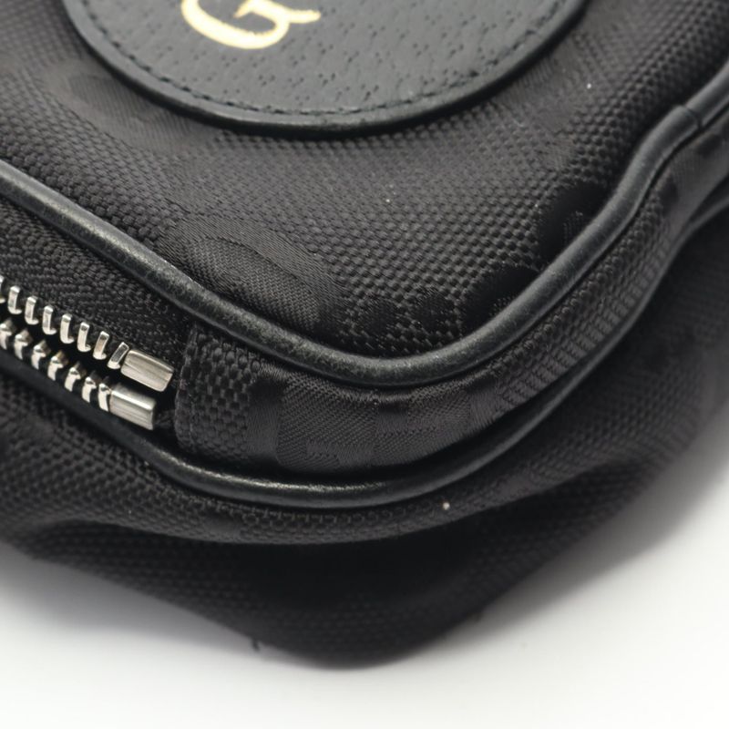 GUCCI Shoulder Bag Off The Grid 643882 Black Leather Off The Grid Mini Bag