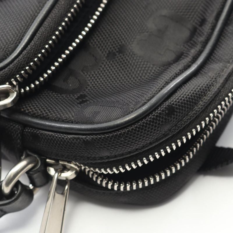 GUCCI Shoulder Bag Off The Grid 643882 Black Leather Off The Grid Mini Bag