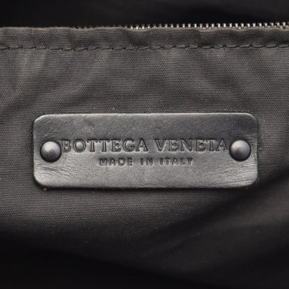 BOTTEGA VENETA Tote Bag Marco Polo Greige PVC Coating Canvas Leather Marco Polo
