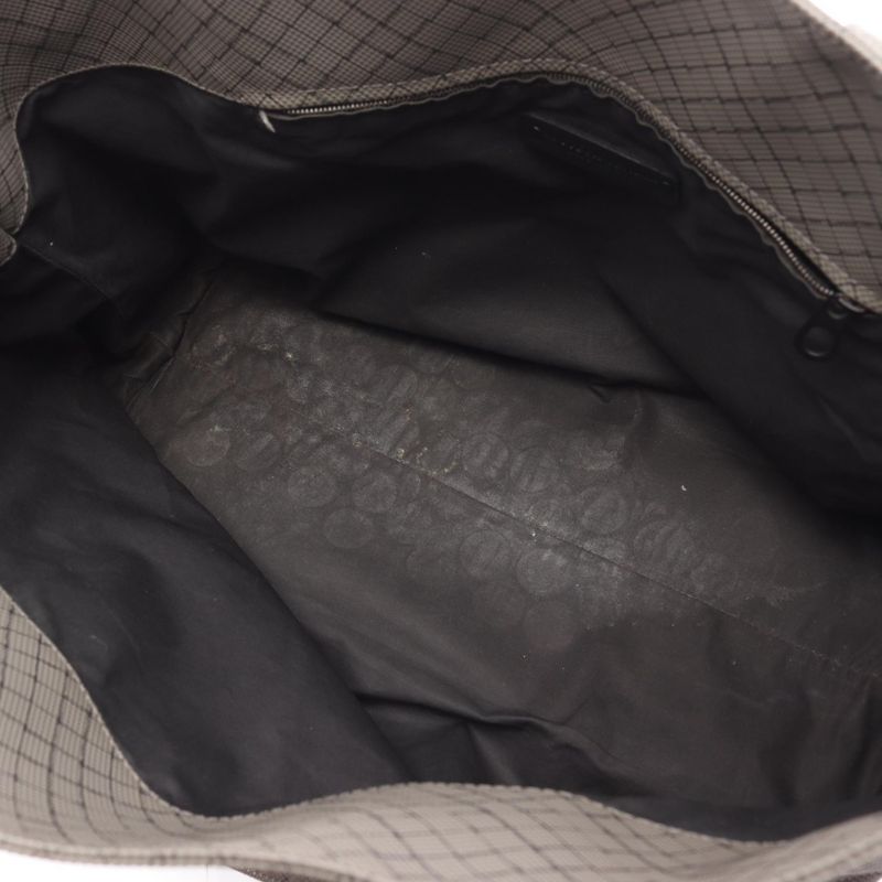 BOTTEGA VENETA Tote Bag Marco Polo Greige PVC Coating Canvas Leather Marco Polo