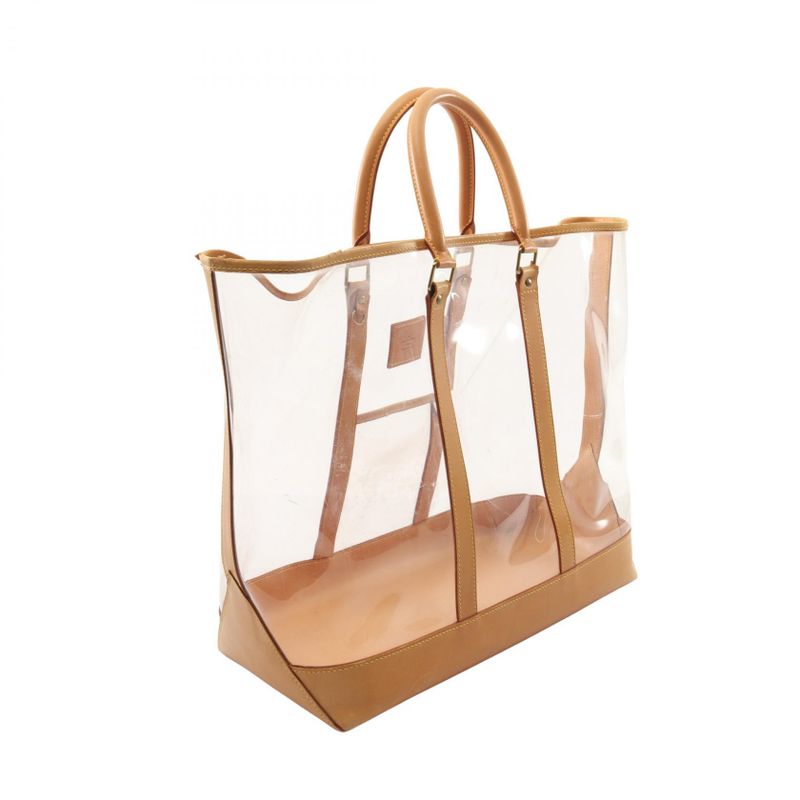 Louis Vuitton Tote Bag Seven Designers Isaac Mizrahi M99027 Clear Vinyl Leather