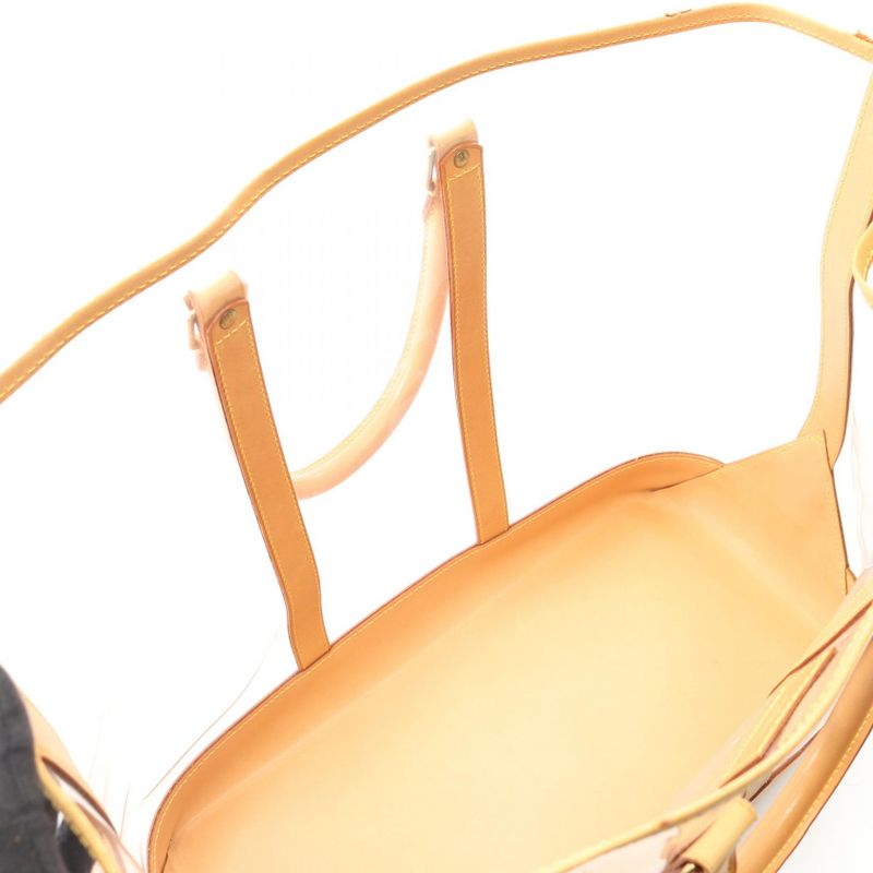 Louis Vuitton Tote Bag Seven Designers Isaac Mizrahi M99027 Clear Vinyl Leather