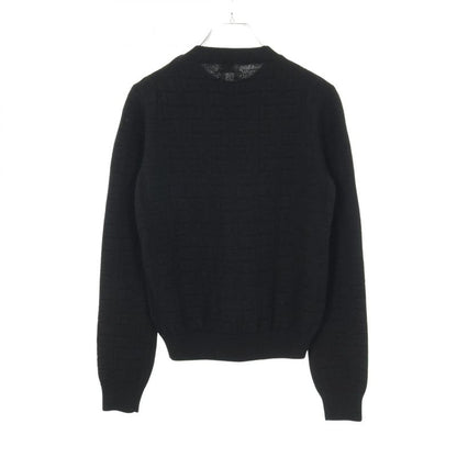 HERMES Knit Loungewear Voyage 2h2630da Black Wool Knit Ladies Used A