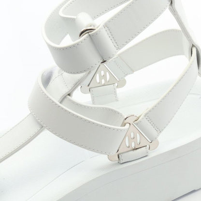 HERMES Sandals Enid Leather Sandals Women's Used A