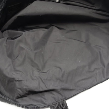 PRADA Tote Bag Black Nylon Triangle Logo Tote Bag Women's Used B