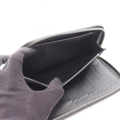Louis Vuitton Round Long Wallet Zippi-wallet Vertical M30503 Ardoise Leather