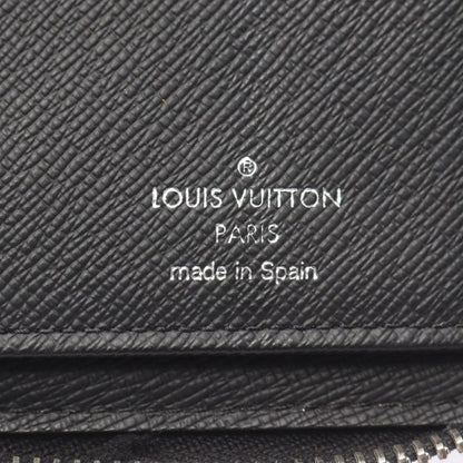 Louis Vuitton Round Long Wallet Zippi-wallet Vertical M30503 Ardoise Leather