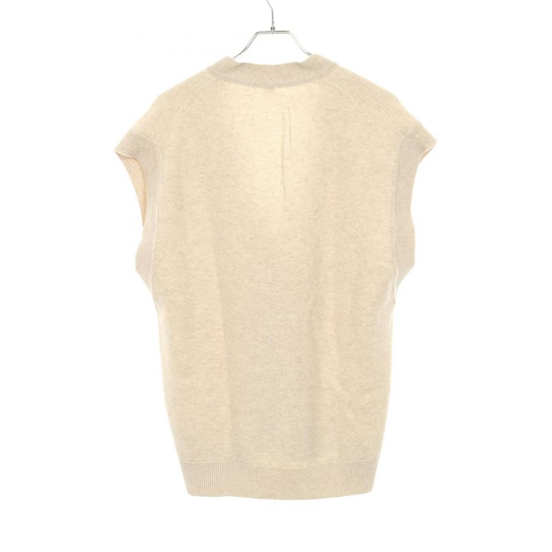 HERMES Vest Serie Button 3h2706d1 Cashmere Knit Vest Ladies Used B