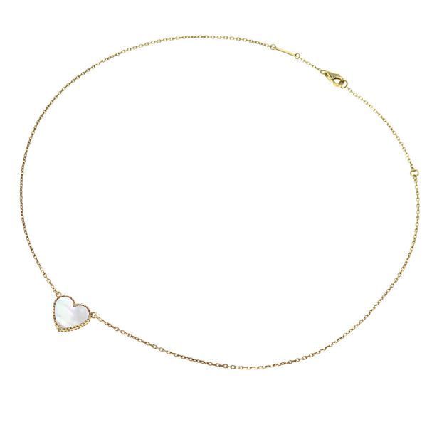 Van Cleef & Appel Lucky Alhambra Necklace Heart Shell