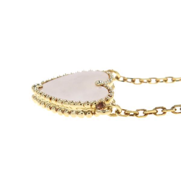 Van Cleef & Appel Lucky Alhambra Necklace Heart Shell