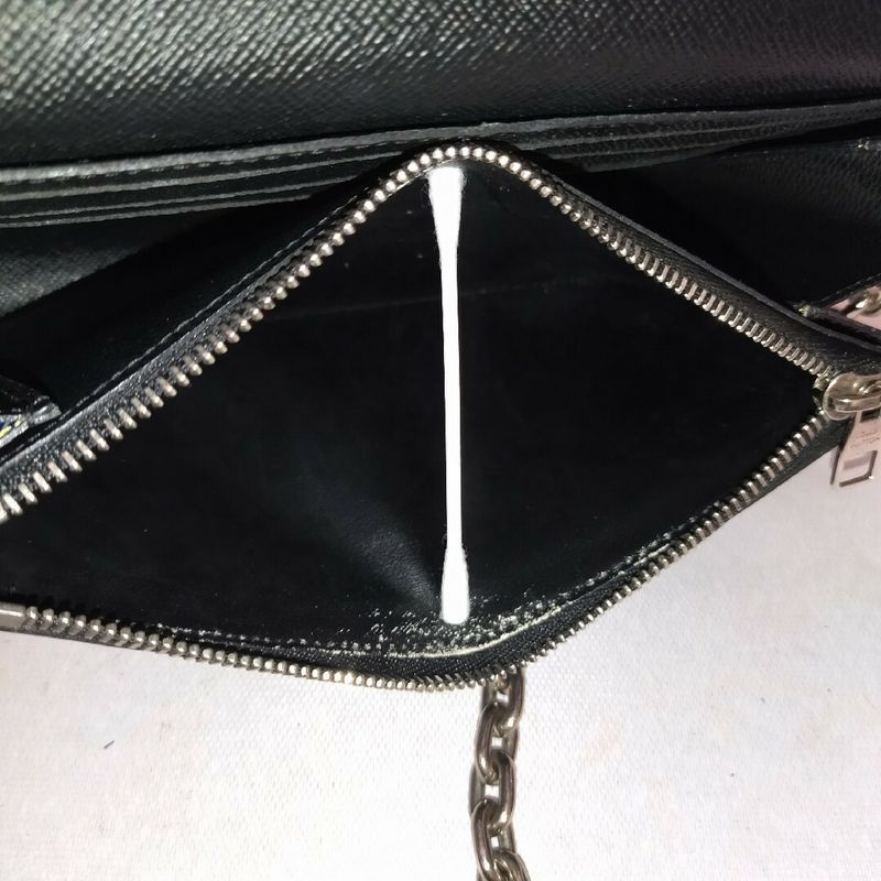 Louis Vuitton Epi Denim Portefeuille Twisted Chain Shoulder Bag