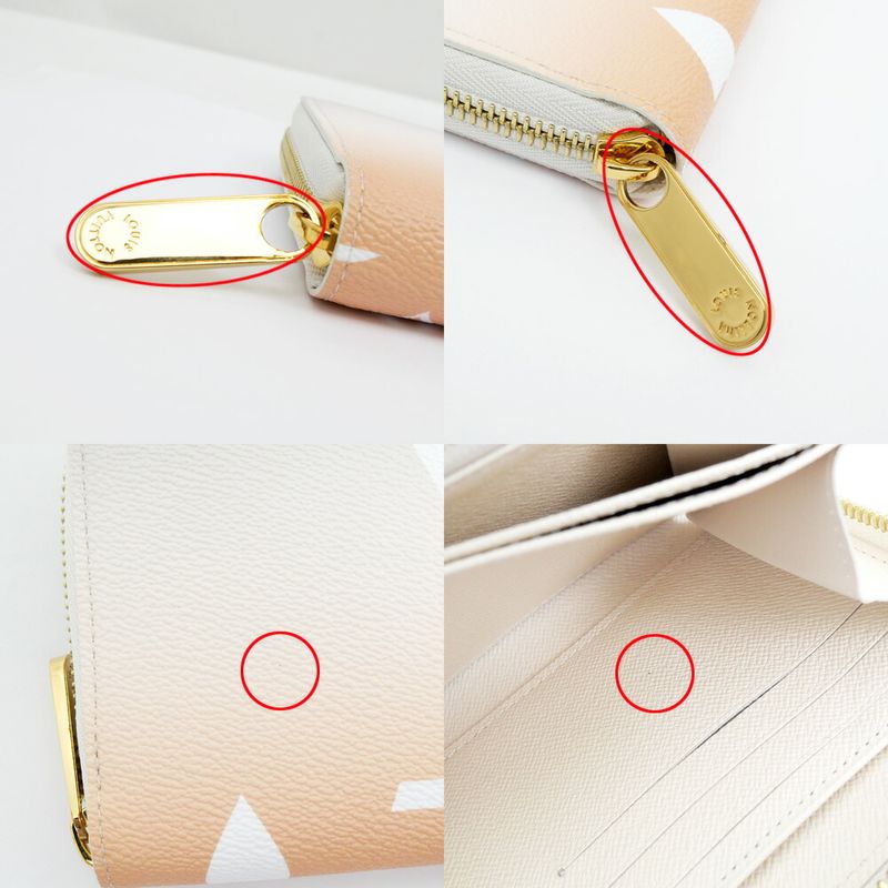 Louis Vuitton Zippy Wallet By The Pool M80359 Brume Monogram Gradient