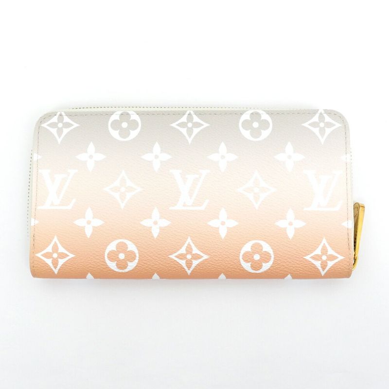 Louis Vuitton Zippy Wallet By The Pool M80359 Brume Monogram Gradient