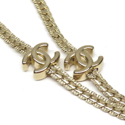CHANEL Coco Mark Long Necklace Gold Abe260 Accessories - Ladies