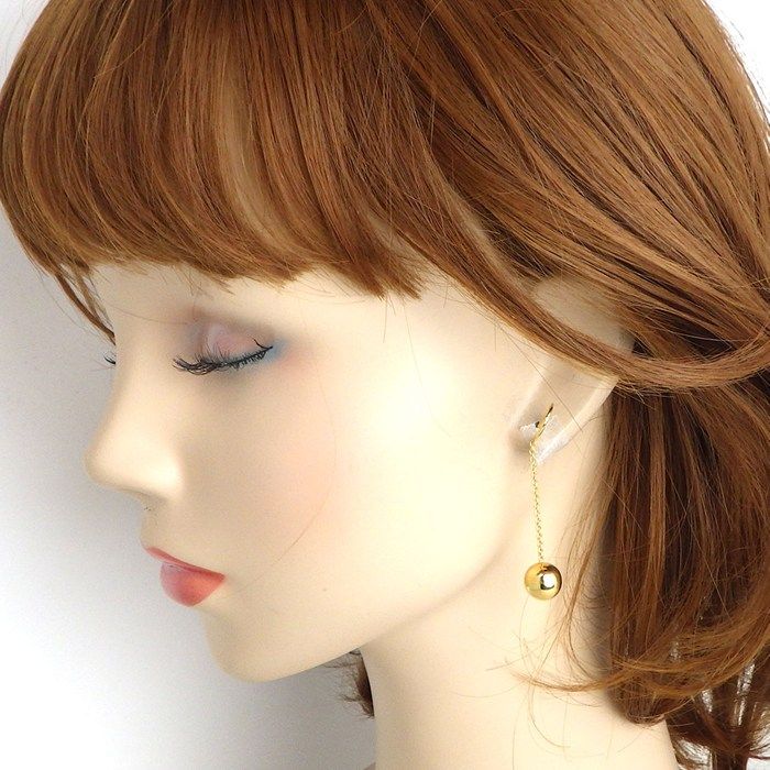 Tiffany & Co Tiffany & Co Hook Earrings Hardware Ball Swing Drop 18K Yellow Gold