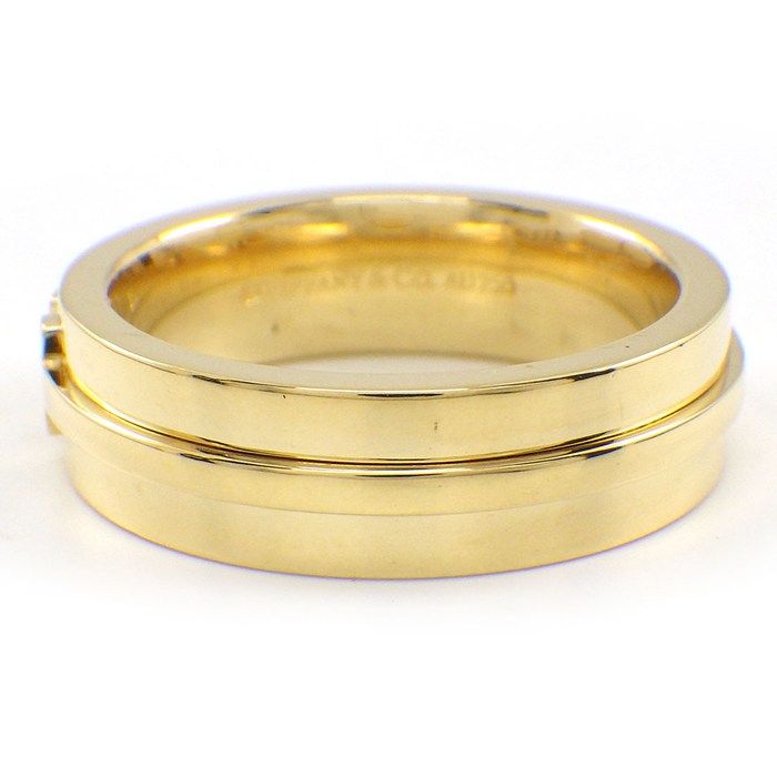 Tiffany & Co Tiffany & Co Ring T-toe-wide 18K Yellow Gold No 11