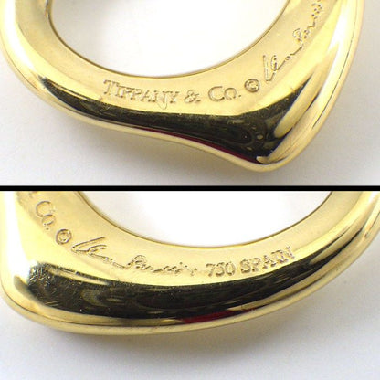 Tiffany & Co Tiffany & Co Necklace Open Heart 16.0mm (0.63in) Width Model 18K