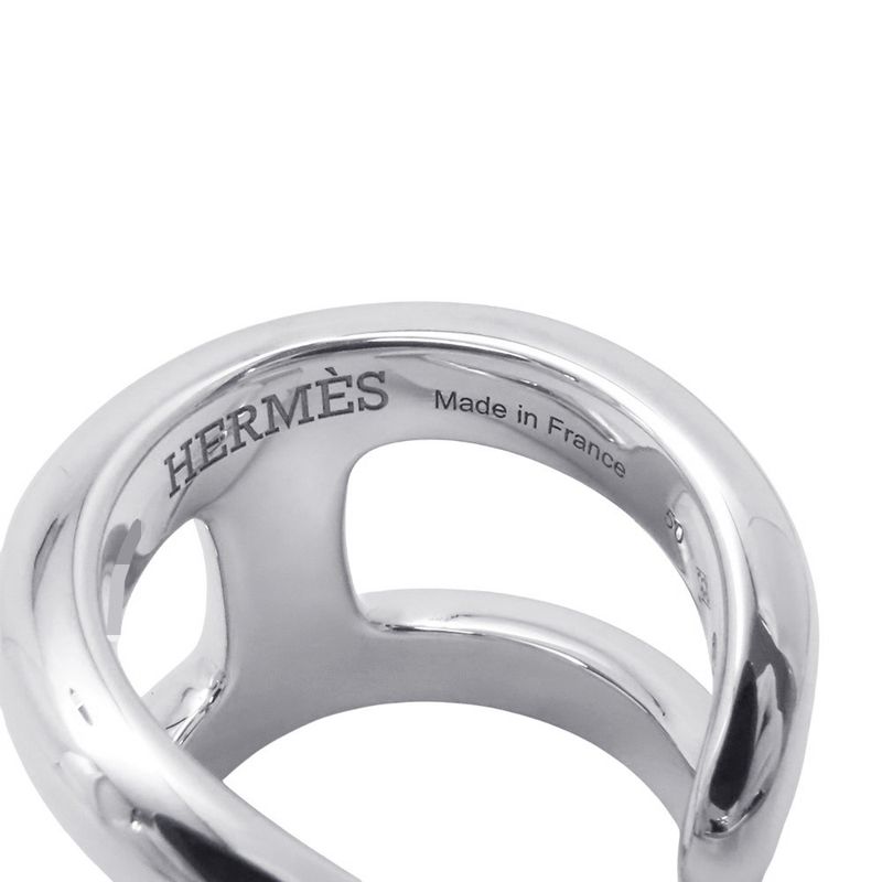 Hermes Ring Osmose GM Silver 50
