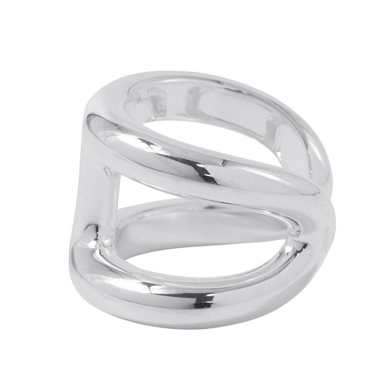 Hermes Ring Osmose GM Silver 50