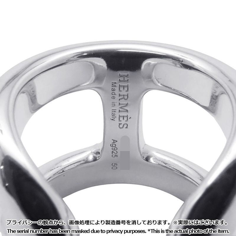 Hermes Ring Osmose GM Silver 50