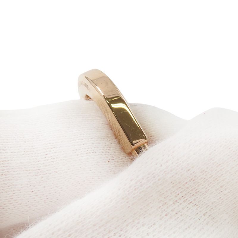 Tiffany & Co. Necklace Lock Pendant Pink Saffiano
