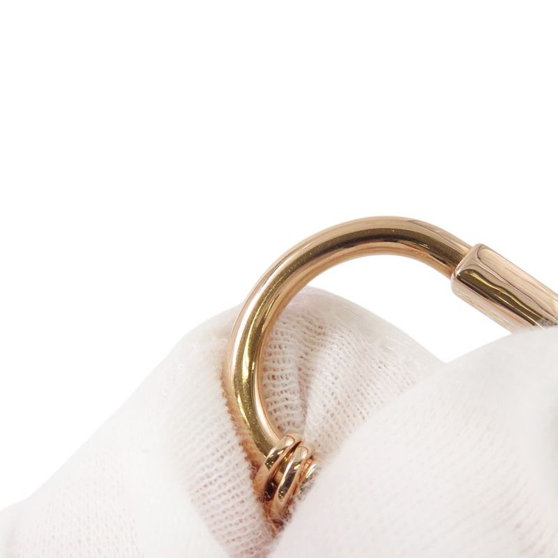 Tiffany & Co. Necklace Lock Pendant Pink Saffiano