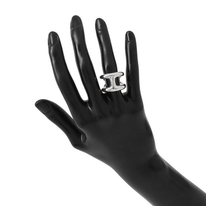 Hermes Ring Osmose GM Silver 51