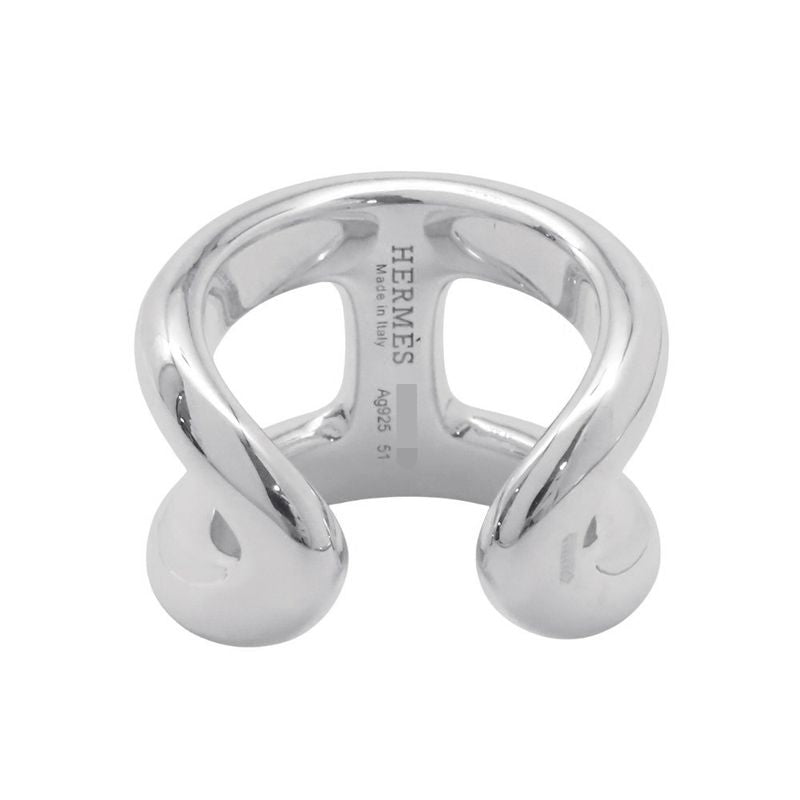Hermes Ring Osmose GM Silver 51