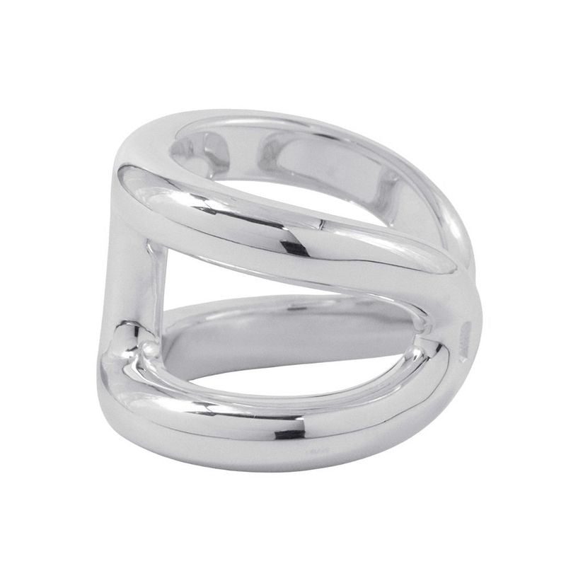 Hermes Ring Osmose GM Silver 51
