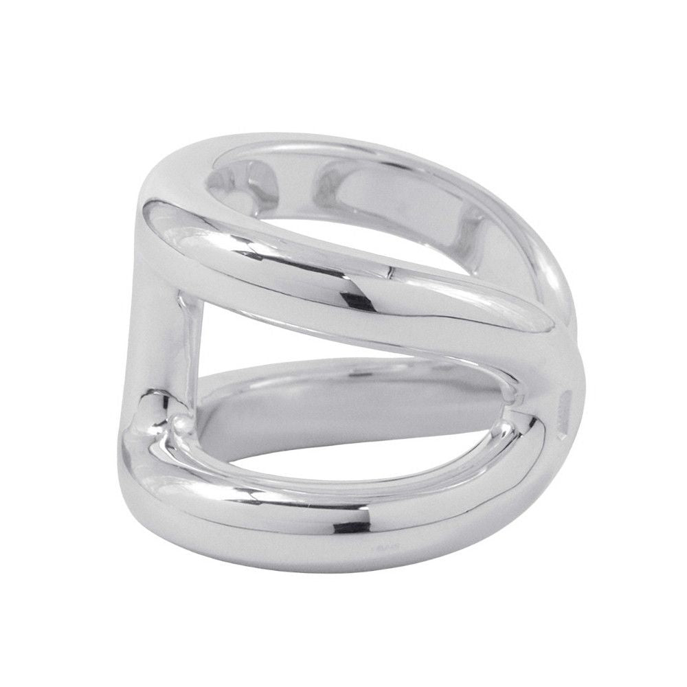 Hermes Ring Osmose GM Silver 51