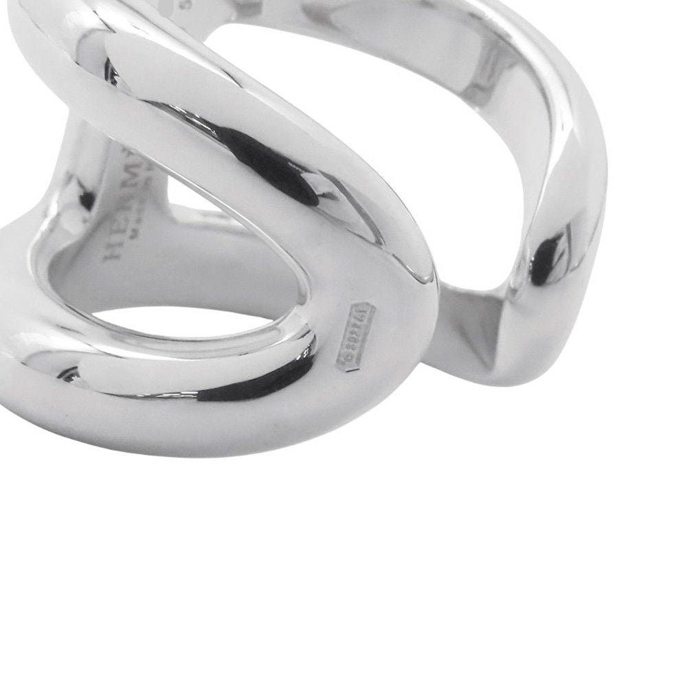 Hermes Ring Osmose GM Silver 51