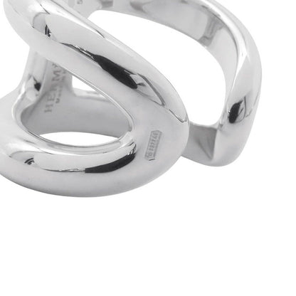 Hermes Ring Osmose GM Silver 51
