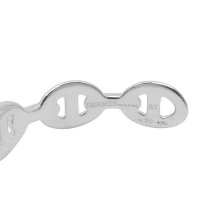 Hermes Bracelet Chaine D'ancre Bangle Silver