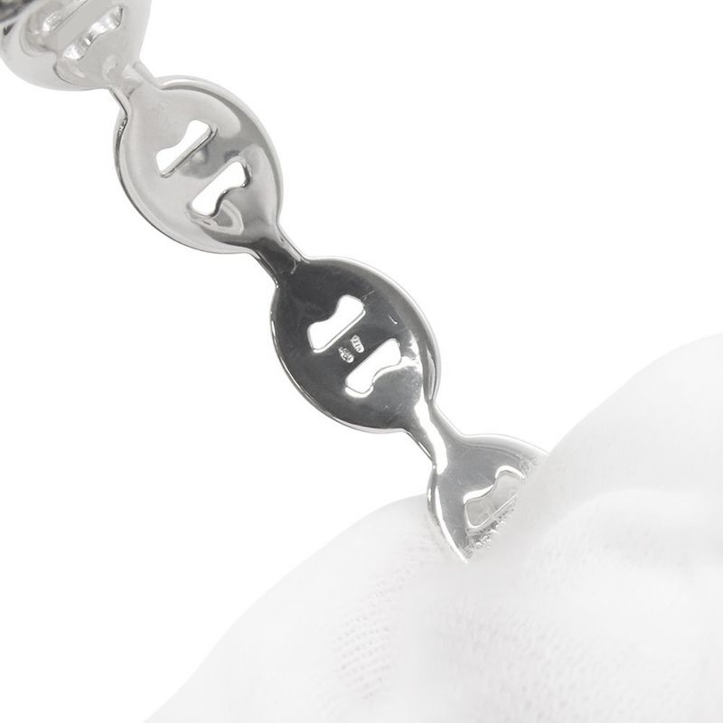 Hermes Bracelet Chaine D'ancre Bangle Silver